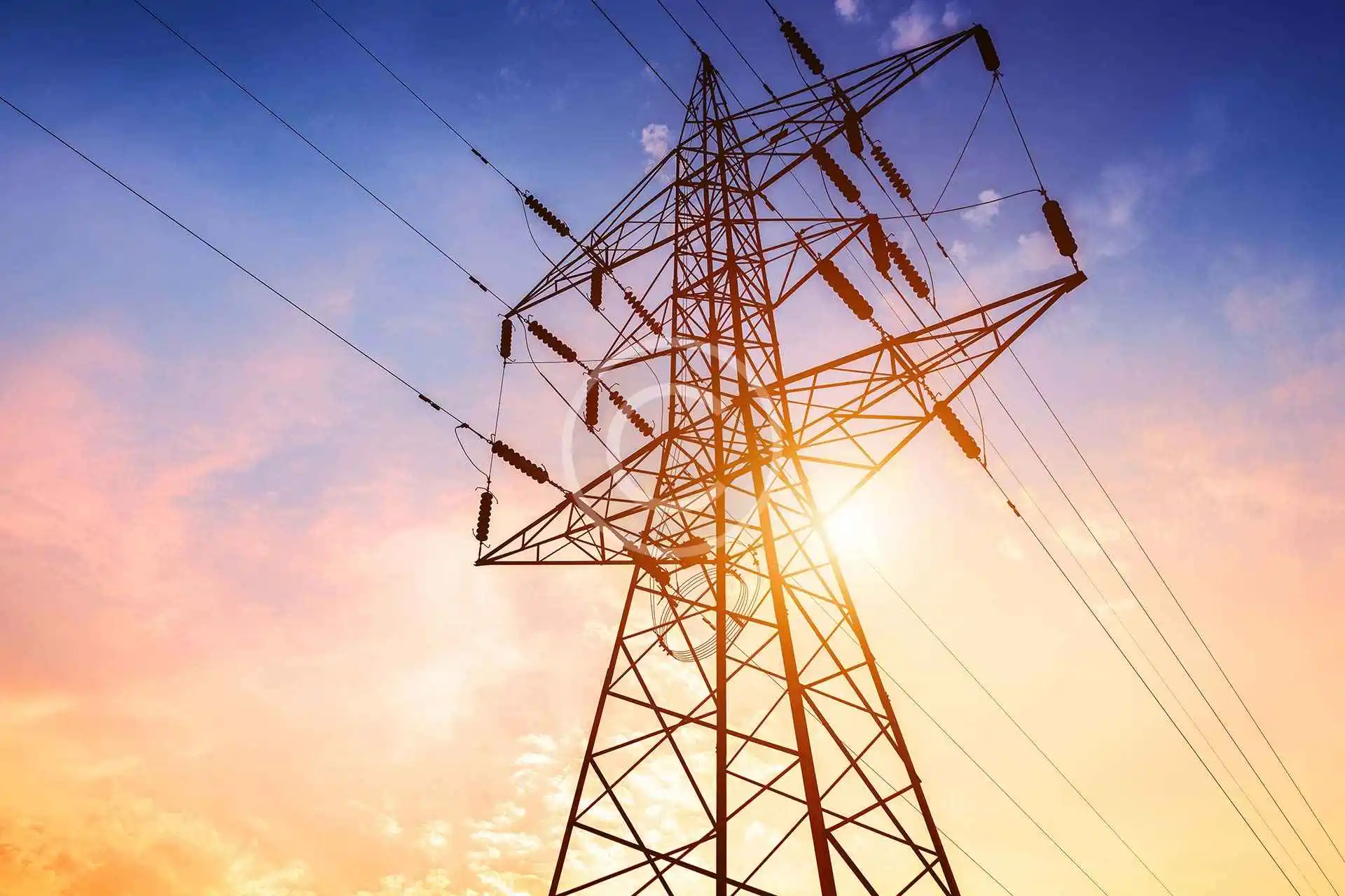 Вышка линии электропередачи